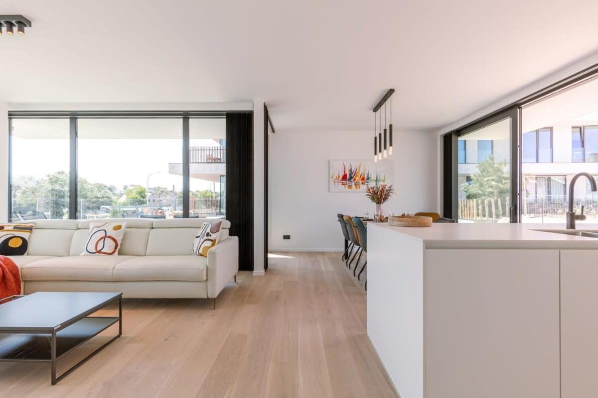New, Luxurious And Modern Apartment With Private Parking Koksijde Ngoại thất bức ảnh